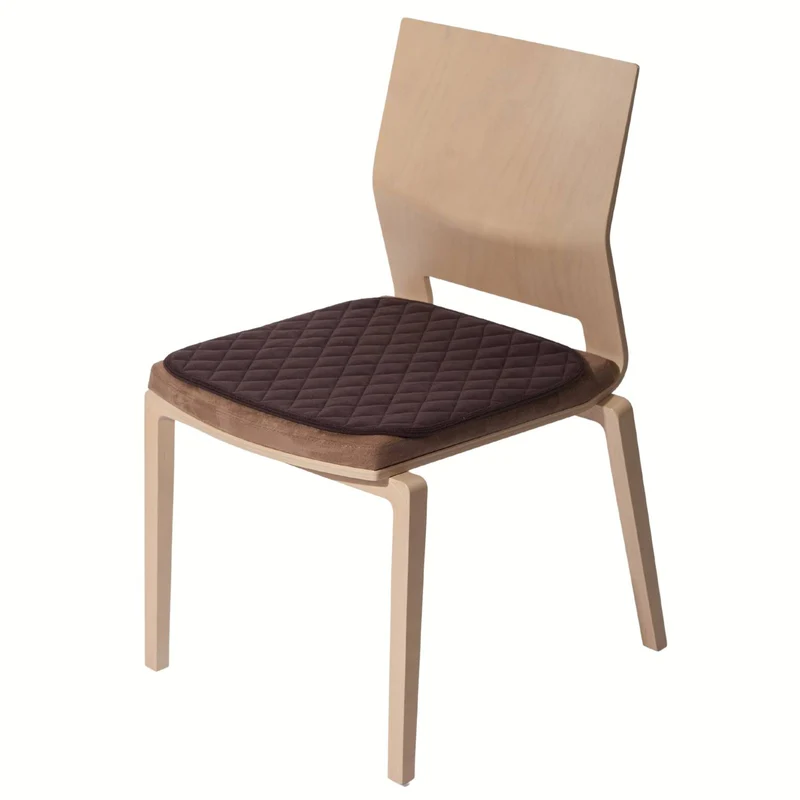 Suprima 3703 056, Inkontinenz-Sitzauflage für Stuhl (mokka) - 45x45 cm