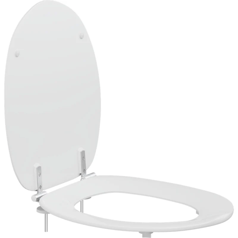 Pressalit Care WC-Sitz COLANI mit Deckel, stabilisierende Puffer - R36000-B83999