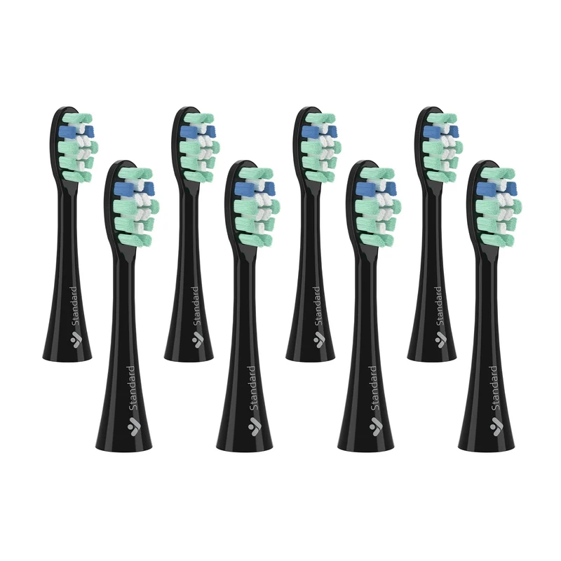 Truelife SonicBrush Clean-series heads Standard black 8 pack