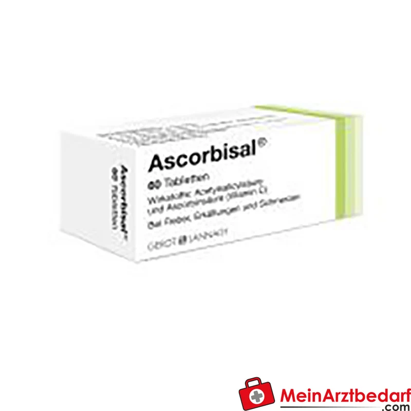 GLP02 Ascorbisal Tabletten 20 St. Analgetikum Vitamin C fiebersenkend
