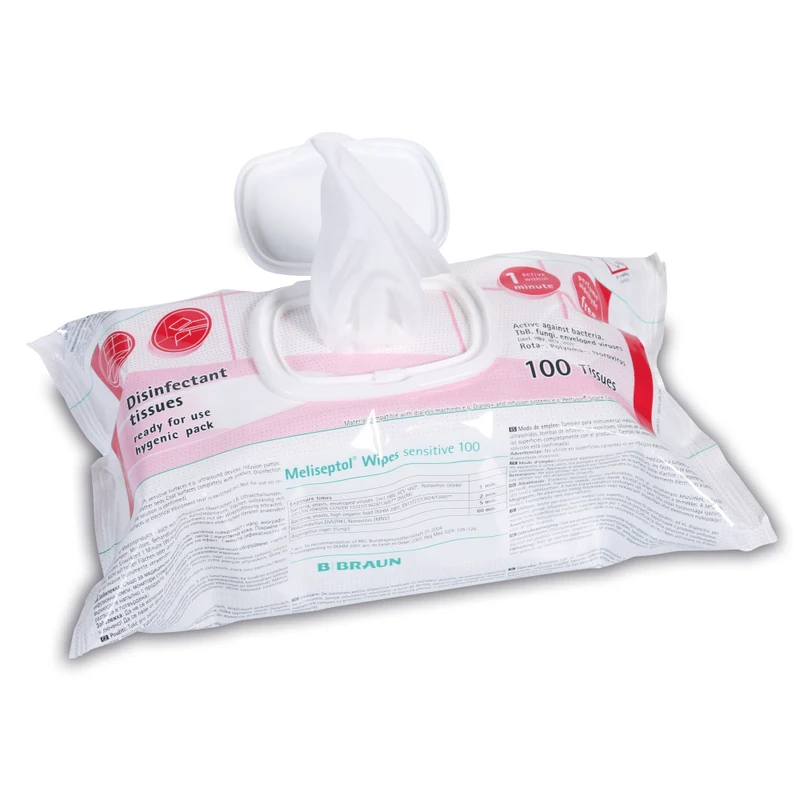 B. Braun Meliseptol Wipes sensitive Desinfektionstücher