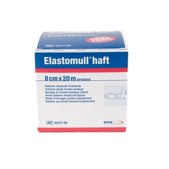 Elastomull haft 20 m x 8 cm 1 stuk