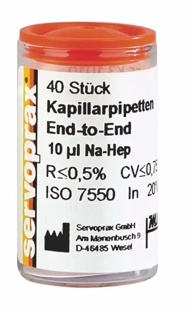 Capillairen geschikt voor ClearTest