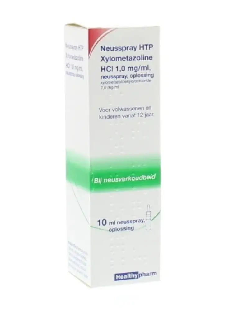 Neusspray xylometazoline 1.0% Healthypharm - 10 ml