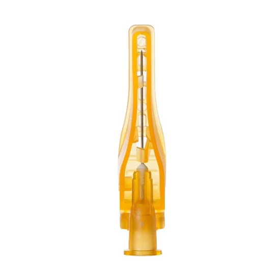 GRIEPVACCINATIE NAALDEN Sol-care veiligheidsnaald 100 stuks 25g 25 mm x 0.50 mm oranje