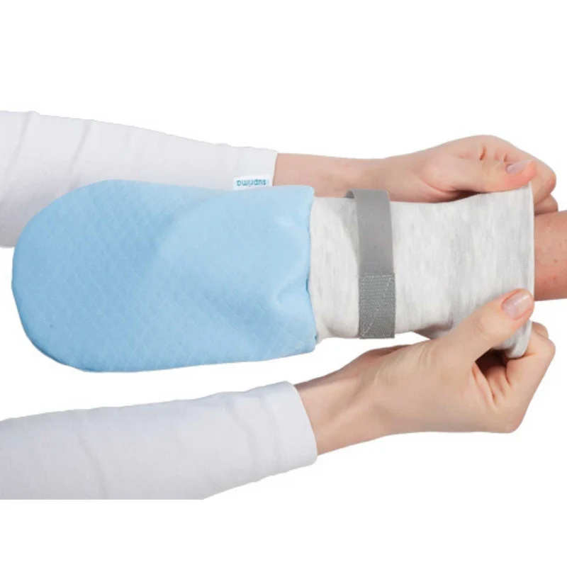 Suprima 4830 019, Patienten-Schutzhandschuhe für Damen und Herren, Paar - bleu, Gr. 1 & 2