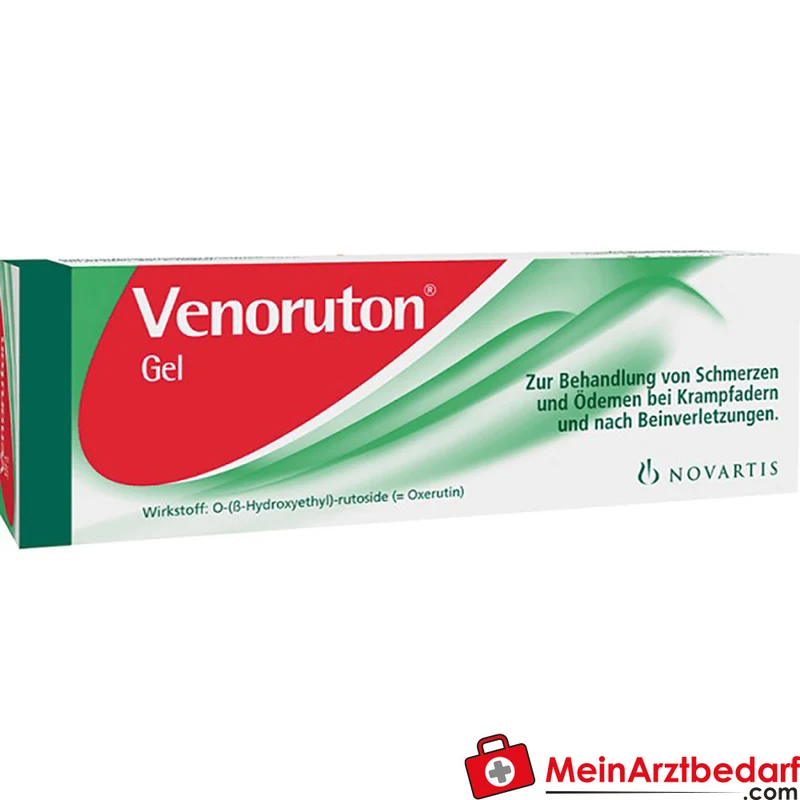 GSK-Gebro Venoruton Gel 40 g Oxerutin gegen Schmerzen & Ödeme bei chronischer venöser Insuffizienz