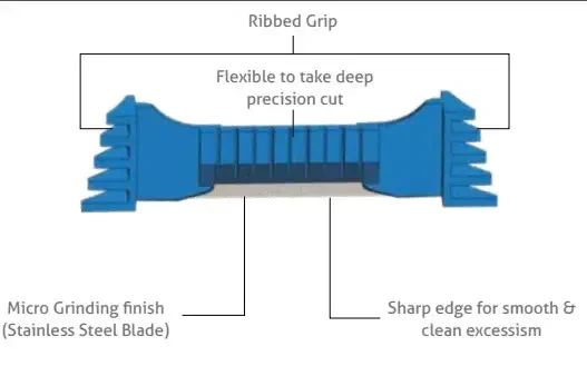 Dermal Biopsy Blade – Steriel dermatologisch chirurgisch mes 1 stuk