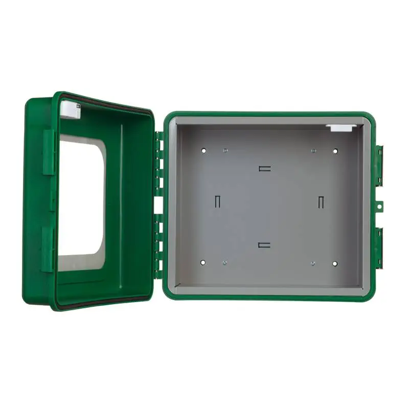 ARKY kunststof buitenkast met aluminium inlay, alarm en verwarming (24V)