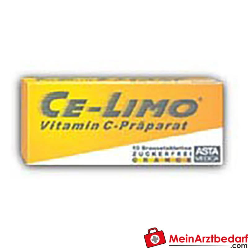 CeLimo Vitamin C Brausetabletten 1000 mg Orange 10 Stück