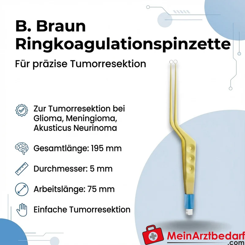 Aesculap Ringkoagulationspinzette