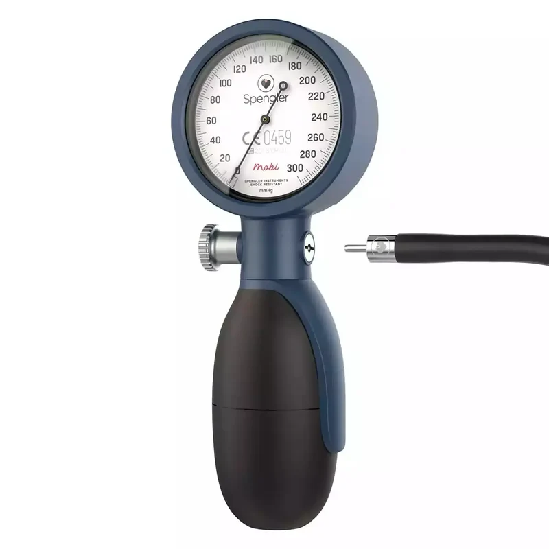 Spengler Mobi Professionele Aneroid Bloeddrukmeter Blueberry