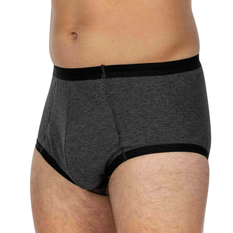 Suprima Inkontinenz-Slip 1260 012, bodyguard Nr. 4, Schlupfform für Herren - anthrazit, Gr. 5-8
