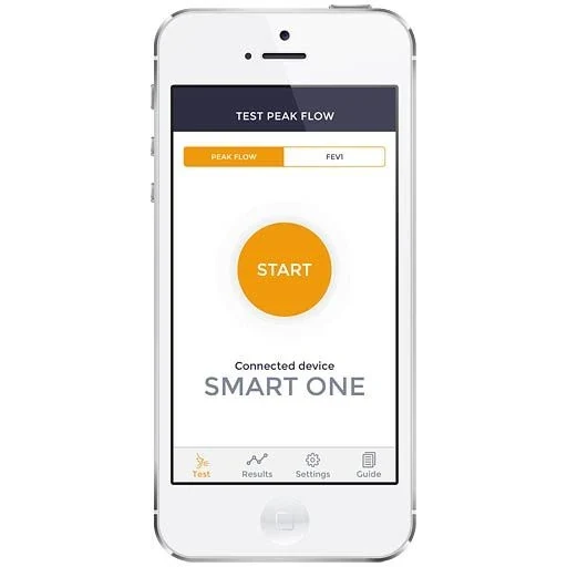 MIR Smart One® Spirometer, peakflowmeter nu op uw smartphone voor uw astma