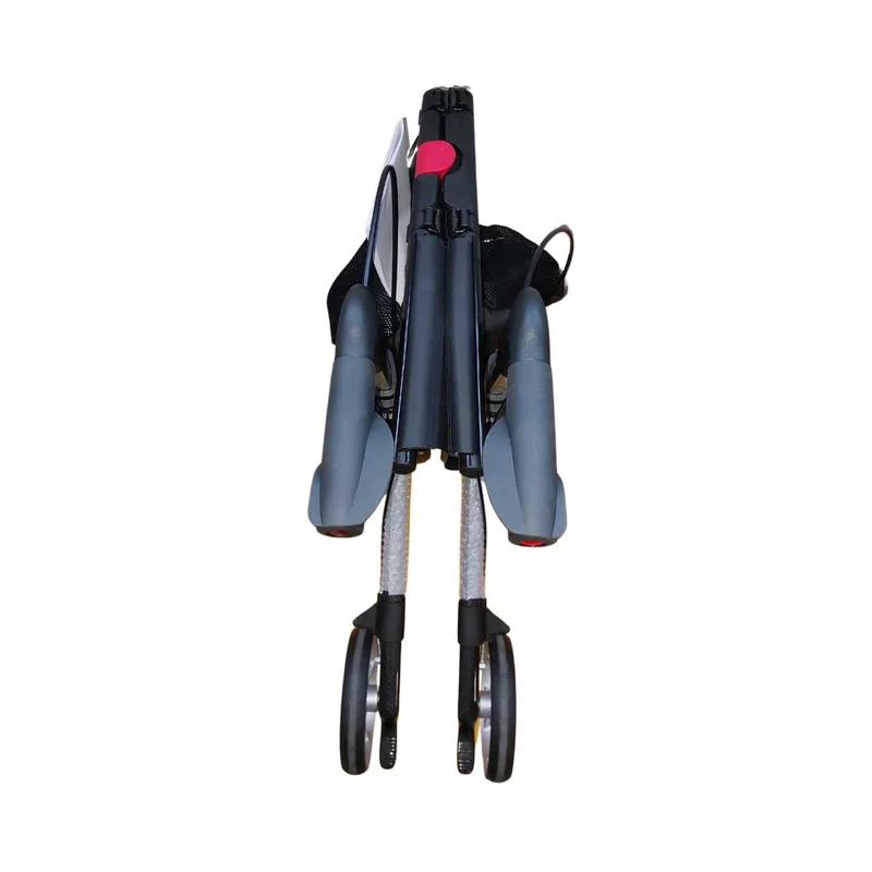 Rehasense Carbon-Rollator Athlon SL (5,1 kg), TPE-Räder - Gr. M, carbonschwarz (HMV: 10.50.04.1228)