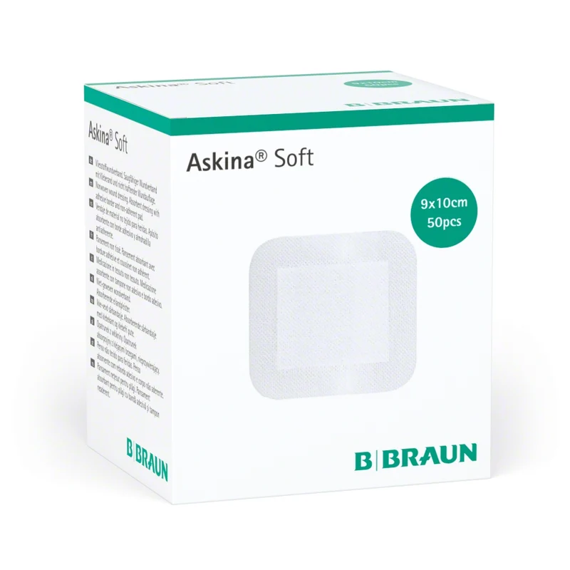 B. Braun Askina Soft I.V. Kanülenfixierverband, 8 x 6 cm, 50 Stk.