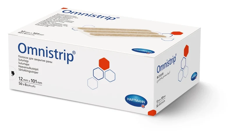 Omnistrip wondhechtstrips 101 MM X 12 MM - 50 X 6 strips