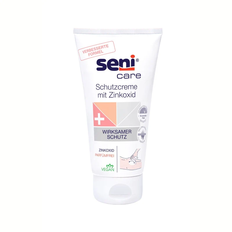 Seni Care Hautschutzcreme mit Zinkoxid - 150 ml "wirksamer Schutz"
