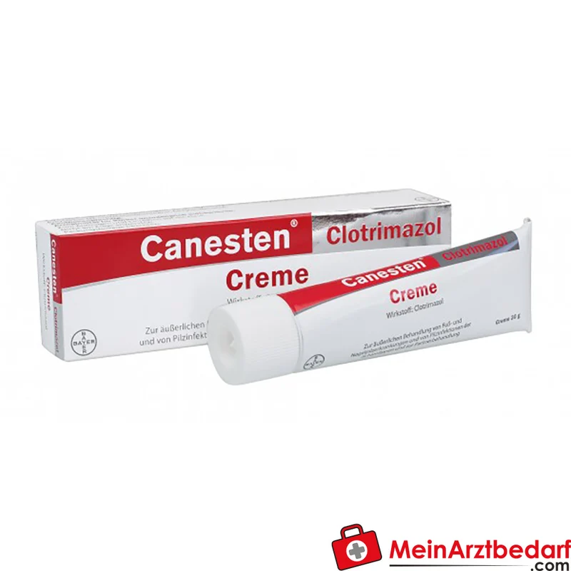 Canesten Clotrimazol Creme 30 g Antimykotikum gegen Hautpilz (Candida)