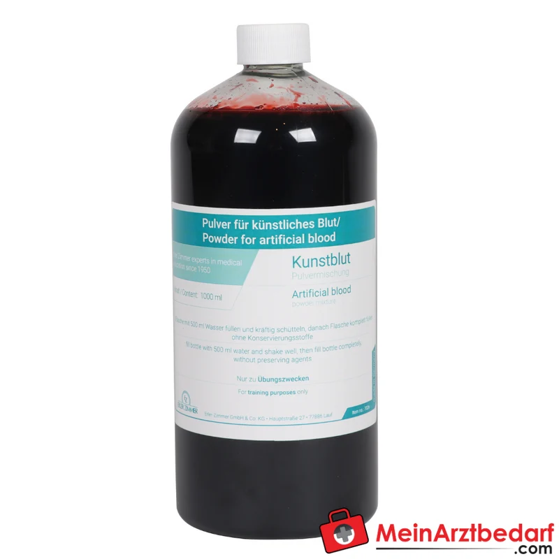 Erler-Zimmer Blutpulver für 1000ml Kunstblut