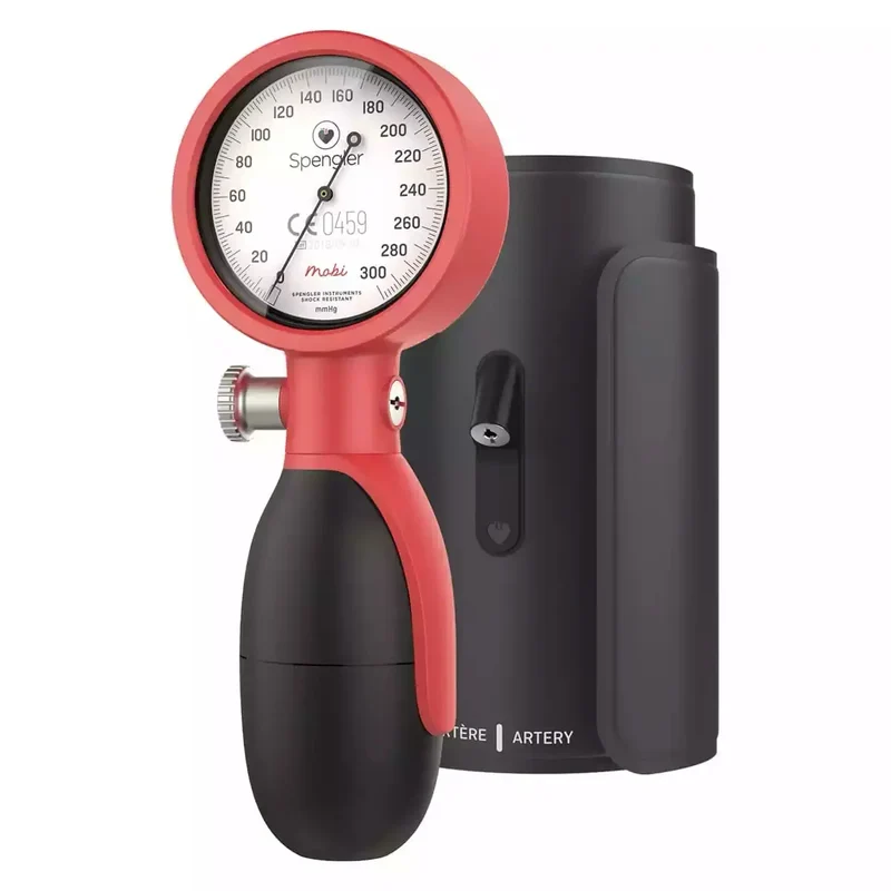 Spengler Mobi Professionele Aneroid Bloeddrukmeter Coral