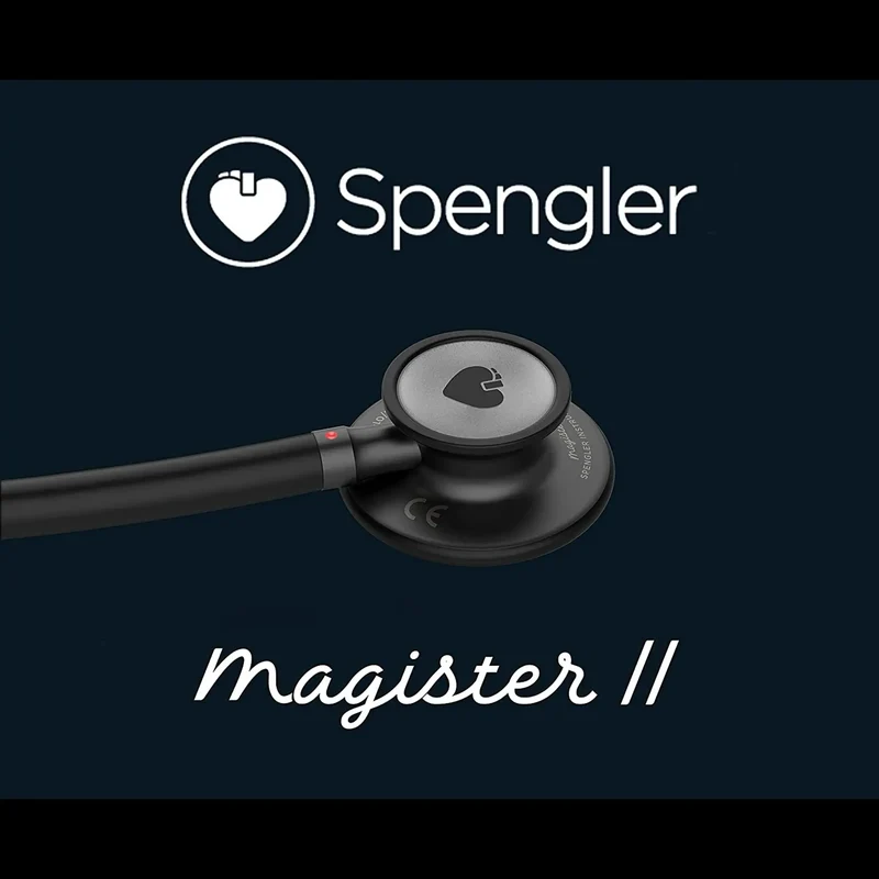 Spengler Magister II dubbelkopstethoscoop black