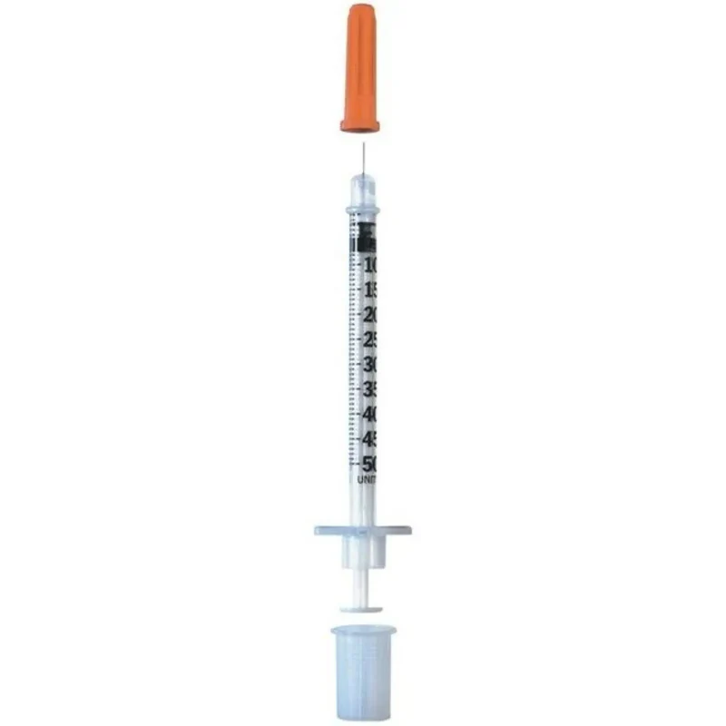 BD Micro-Fine Insulinespuit 0,5 ml U100 met Naald 30G x 8 mm | 100 Stuks