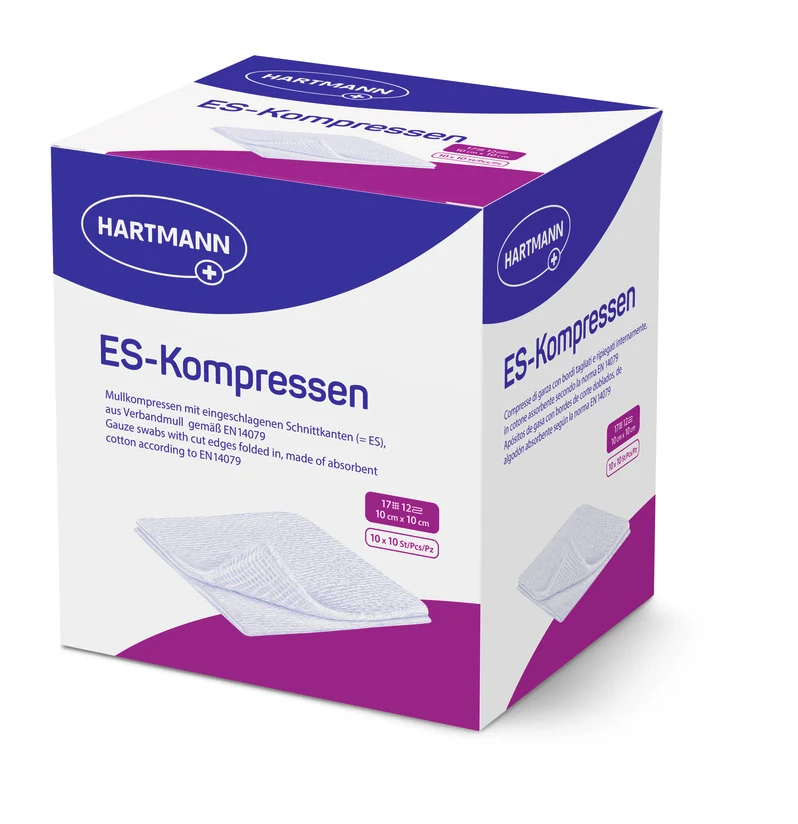 Hartmann ES-Kompressen steril, 8-lagig, 25 x 2 Stk.