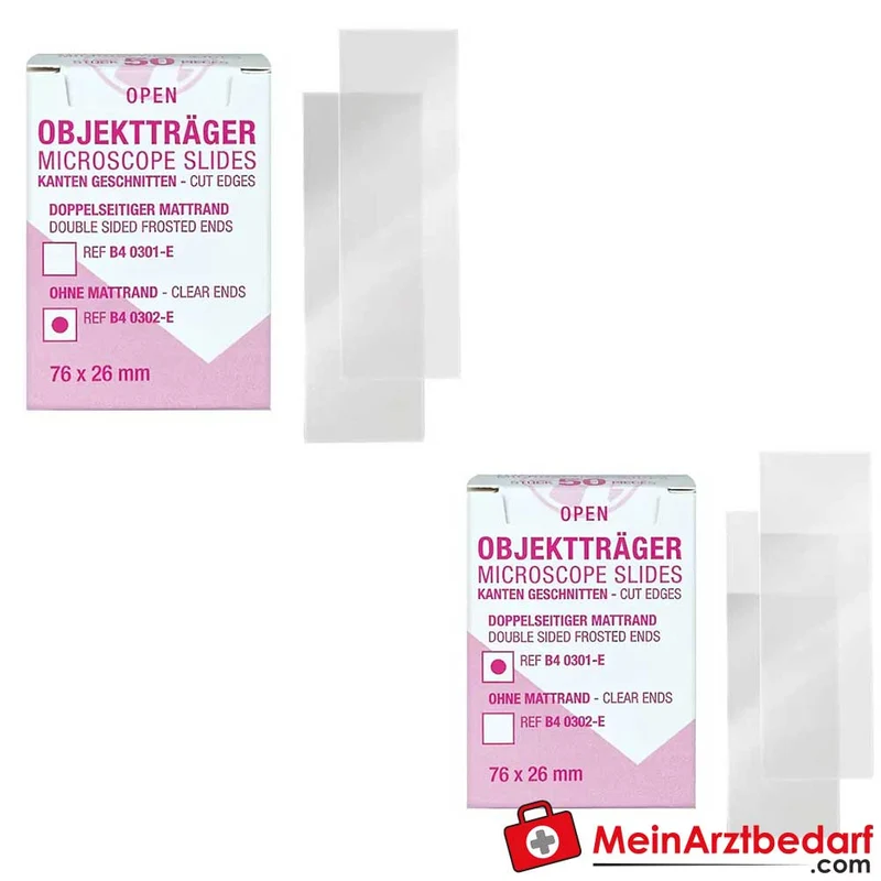 Mediware ECO-Objektträger, 50 Stk.