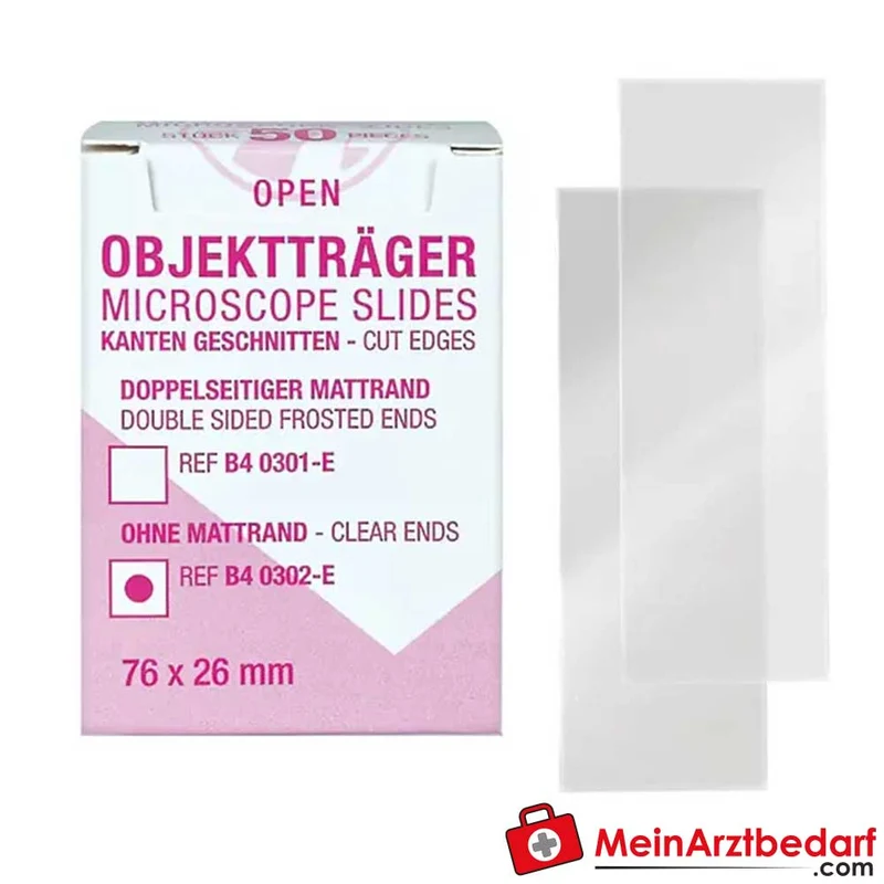 Mediware ECO-Objektträger, 50 Stk.