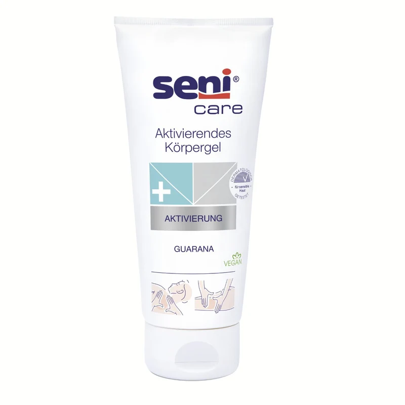 Seni Care Aktivierendes Körpergel (Kühlgel) mit Guarana - 200 ml "Aktivierung"