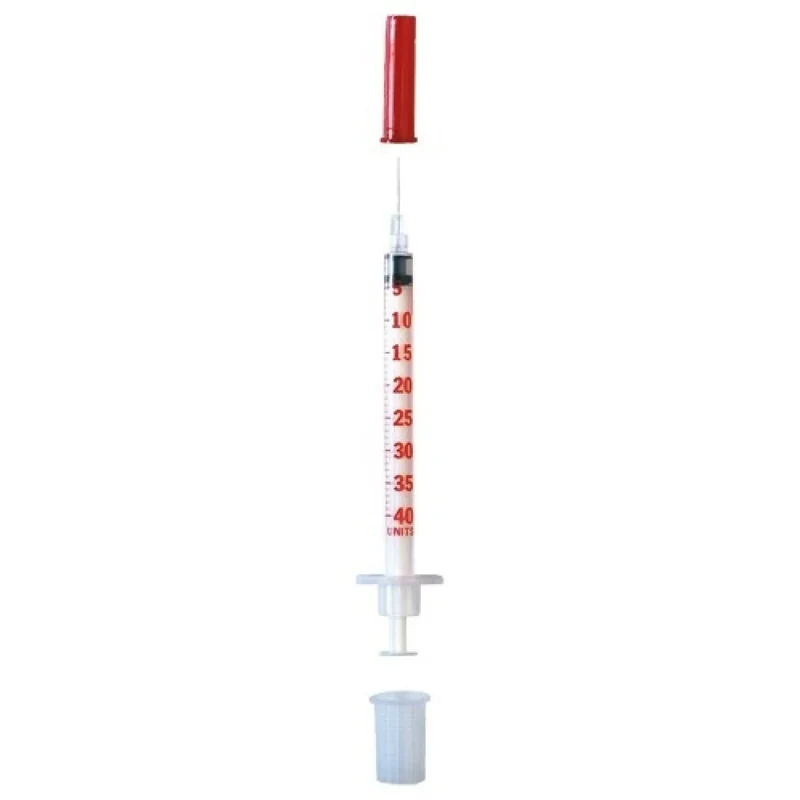 BD Micro-Fine Insulinespuit 1 ml U40 met Naald 29G x 12,7 mm | 100 Stuks