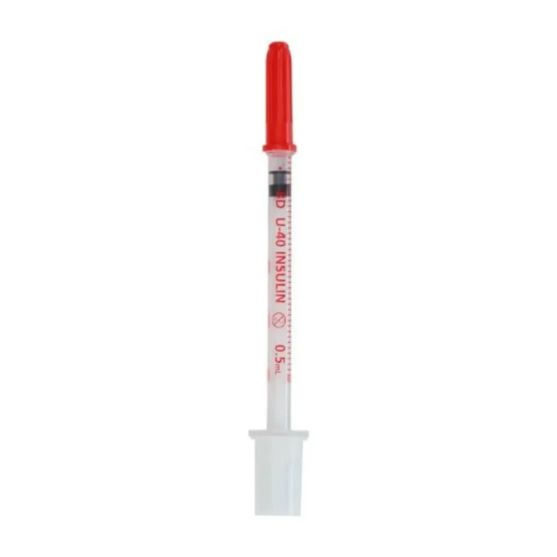 BD Micro-Fine Insulinespuit 0,5 ml U40 met Naald 30G x 8 mm | 100 Stuks