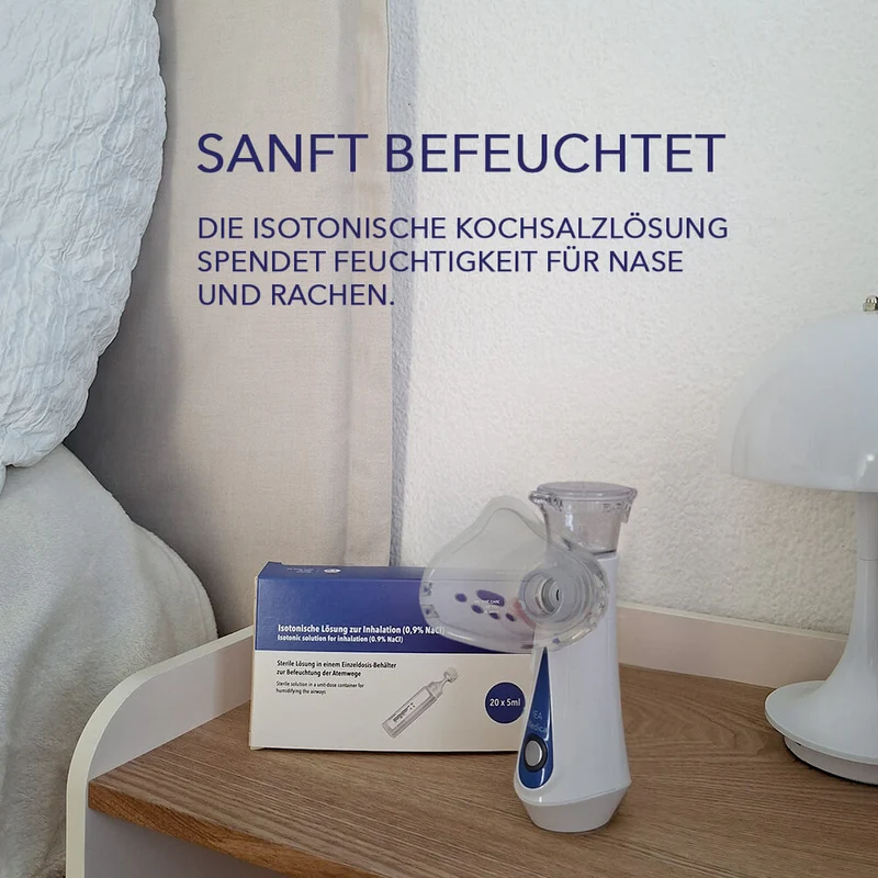 Kochsalzlösung 0,9 % - 5 ml zum Inhalieren