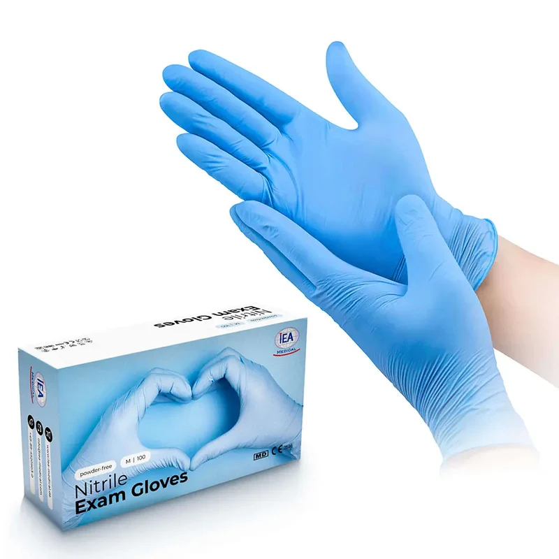 Nitrilhandschuhe 100er Box - blau