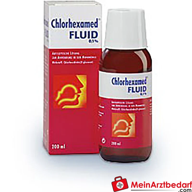 GSK-Gebro Chlorhexamed Fluid 0,1% Mund- und Rachenantiseptikum 200 ml