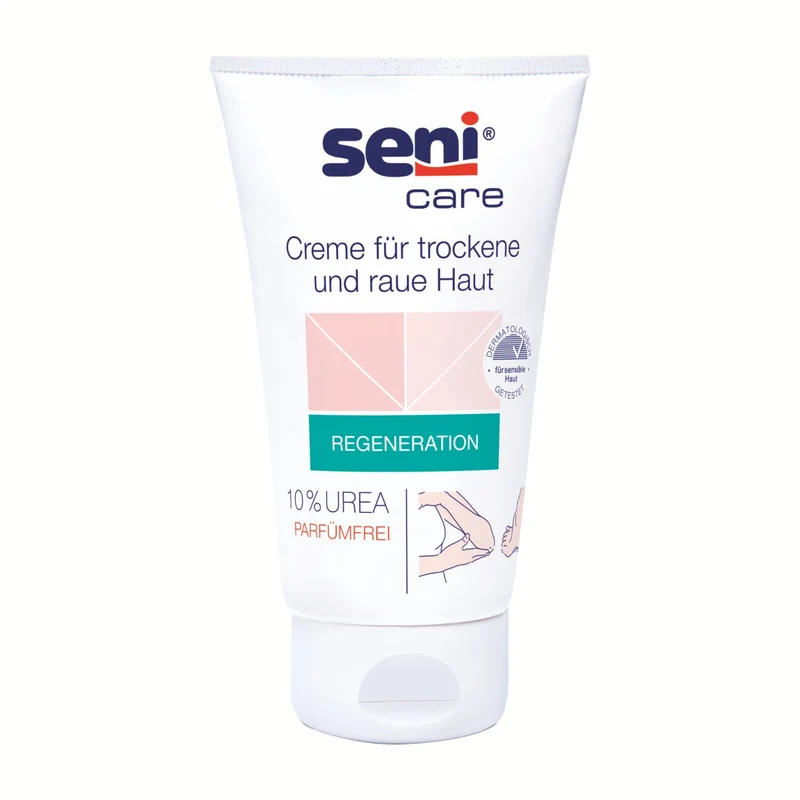 Seni Care Creme für trockene Haut mit 10% UREA - 100 ml "Regeneration"