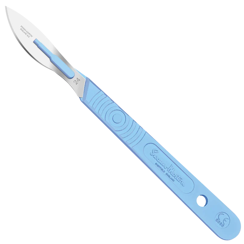 Swann Morton disposable scalpel steriel 0511 10 stuks nr.24
