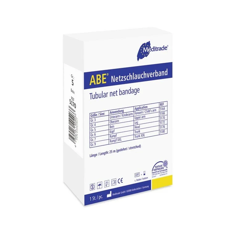 ABE netverband 4 cm x 25 mtr, maat 5