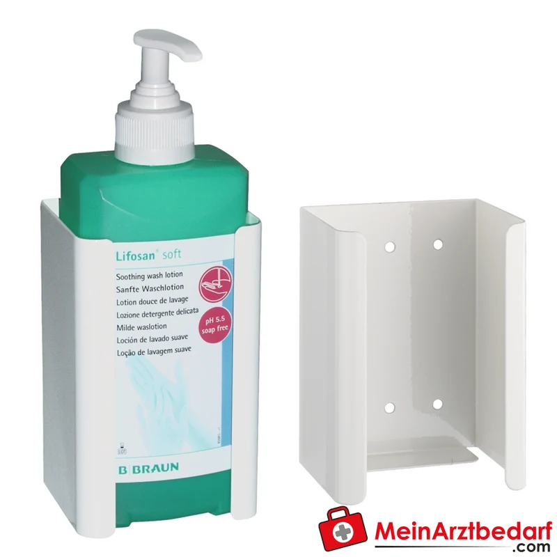 B. Braun Edelstahl-Wandhalterung für 500-ml-Desinfektionsflaschen