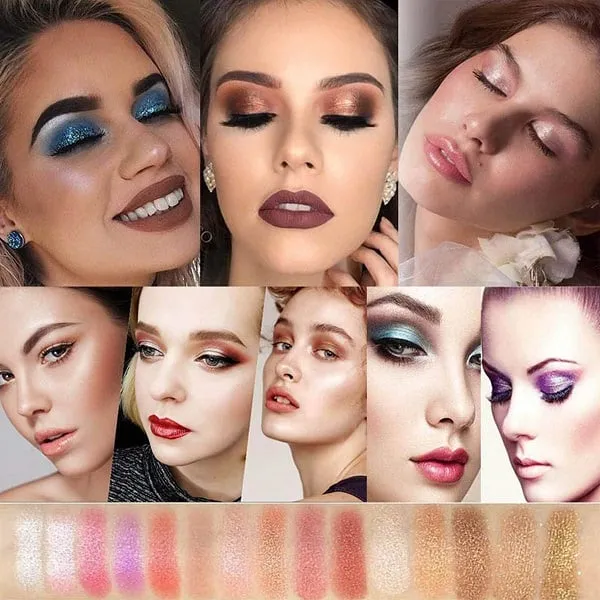 ShimmerGlam Pro – 10-farbige Glitzerpalette | 50% RABATT