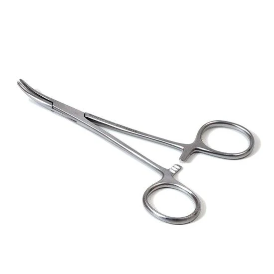 Mosquito 12 cm anatomisch krom poliklinische kwaliteit
