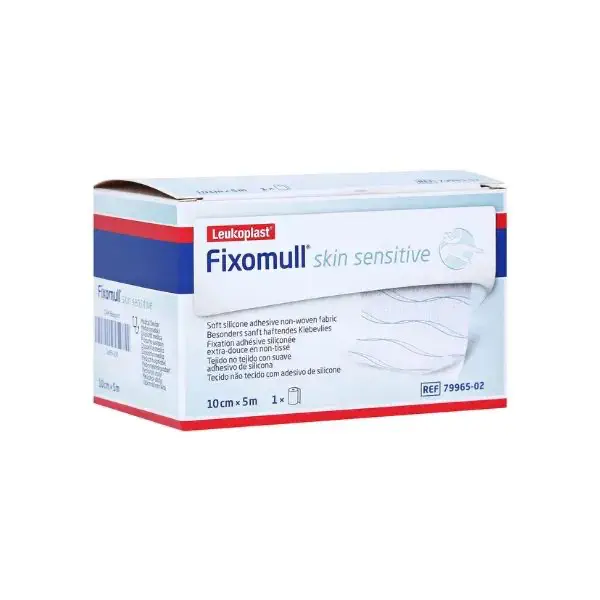 Fixomull Skin Sensitive 5 m x 10 cm – Fixatiepleister voor gevoelige huid