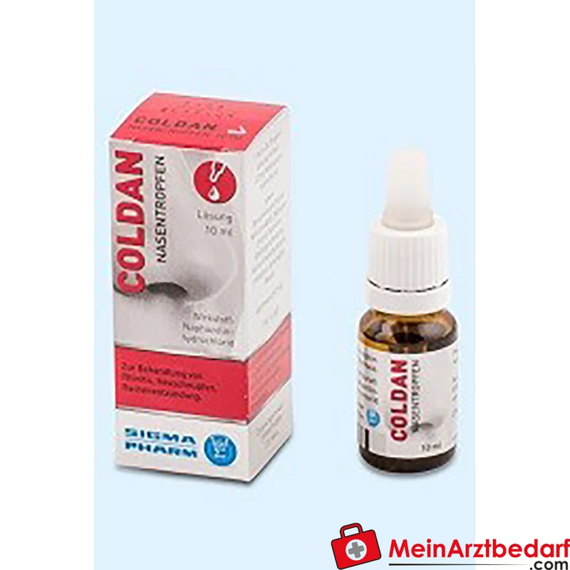 Coldan Nasentropfen 10 ml Naphazolin 10 mg/ml zur Abschwellung bei Schnupfen