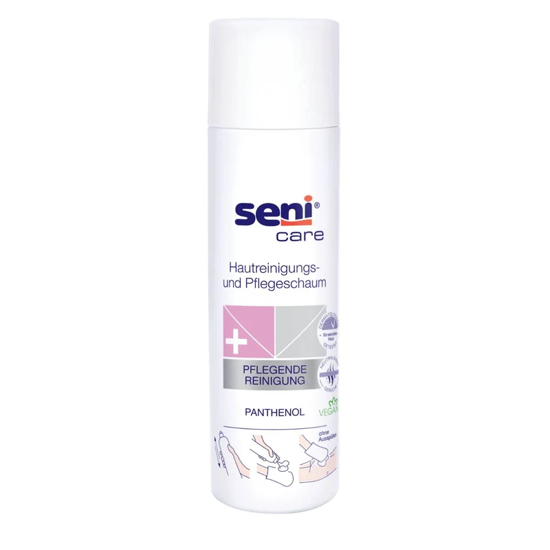 Seni Care Hautreinigungs- und Pflegeschaum - 500 ml "pflegende Reinigung"