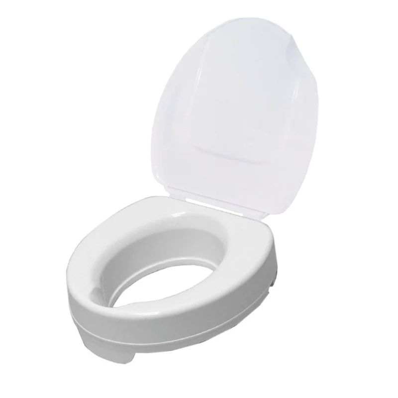 Drive Medical Toilettensitzerhöhung Ticco 2G/10 mit Deckel - 10 cm (bis 225 kg) (HMV: 33.40.01.0100)