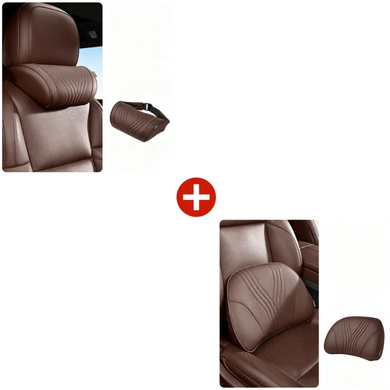 Universelles Nackenstützkissen | Ergonomisch Geformt | Verstellbarer Gurt | NeckEase