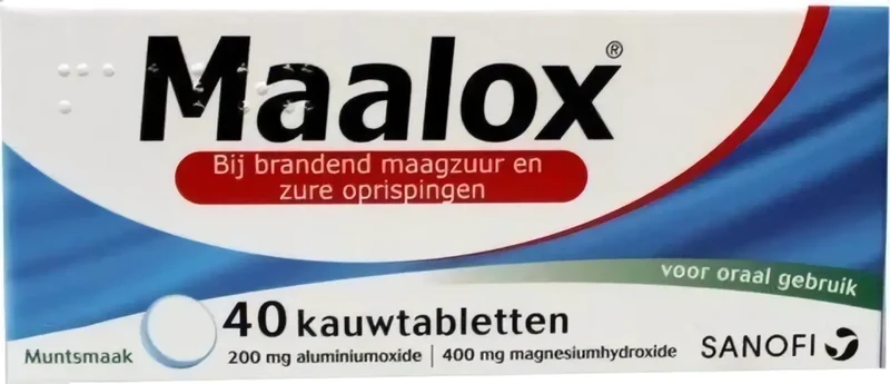 Maalox 40 kauwtabletten