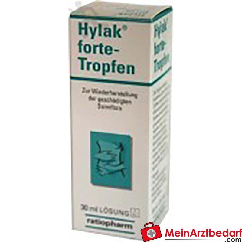 ratiopharm Hylak forte Tropfen 100 ml, unterstützt Darmflora bei Durchfall
