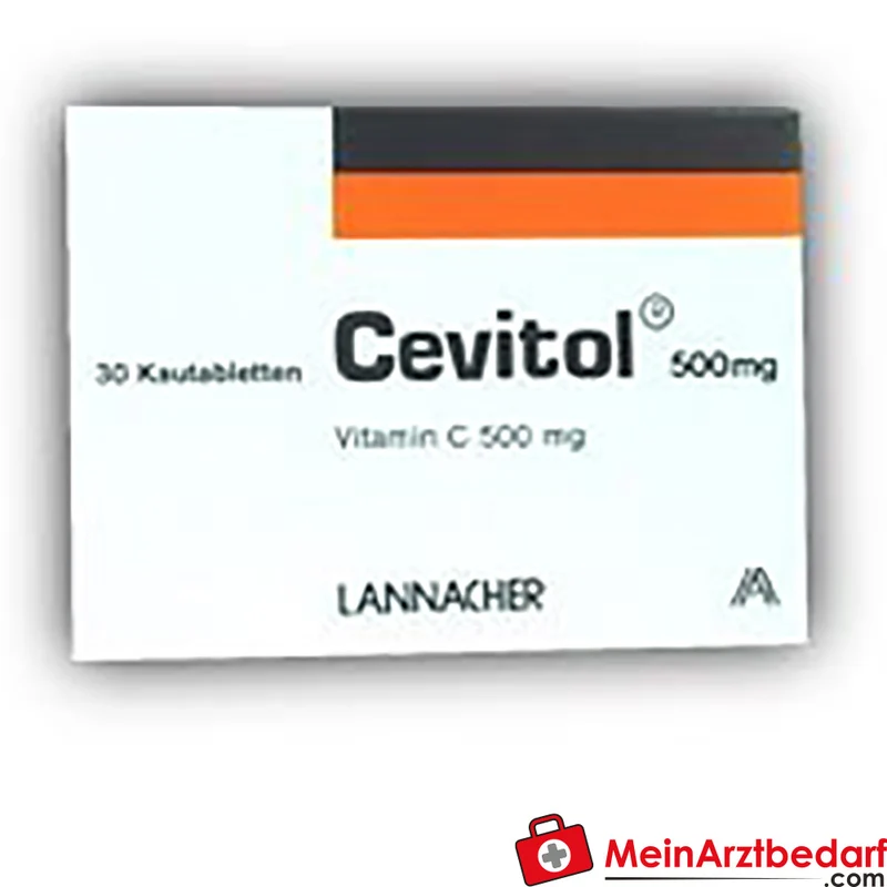 GLP02 Cevitol Vitamin C Kautabletten 500 mg 30 Stück